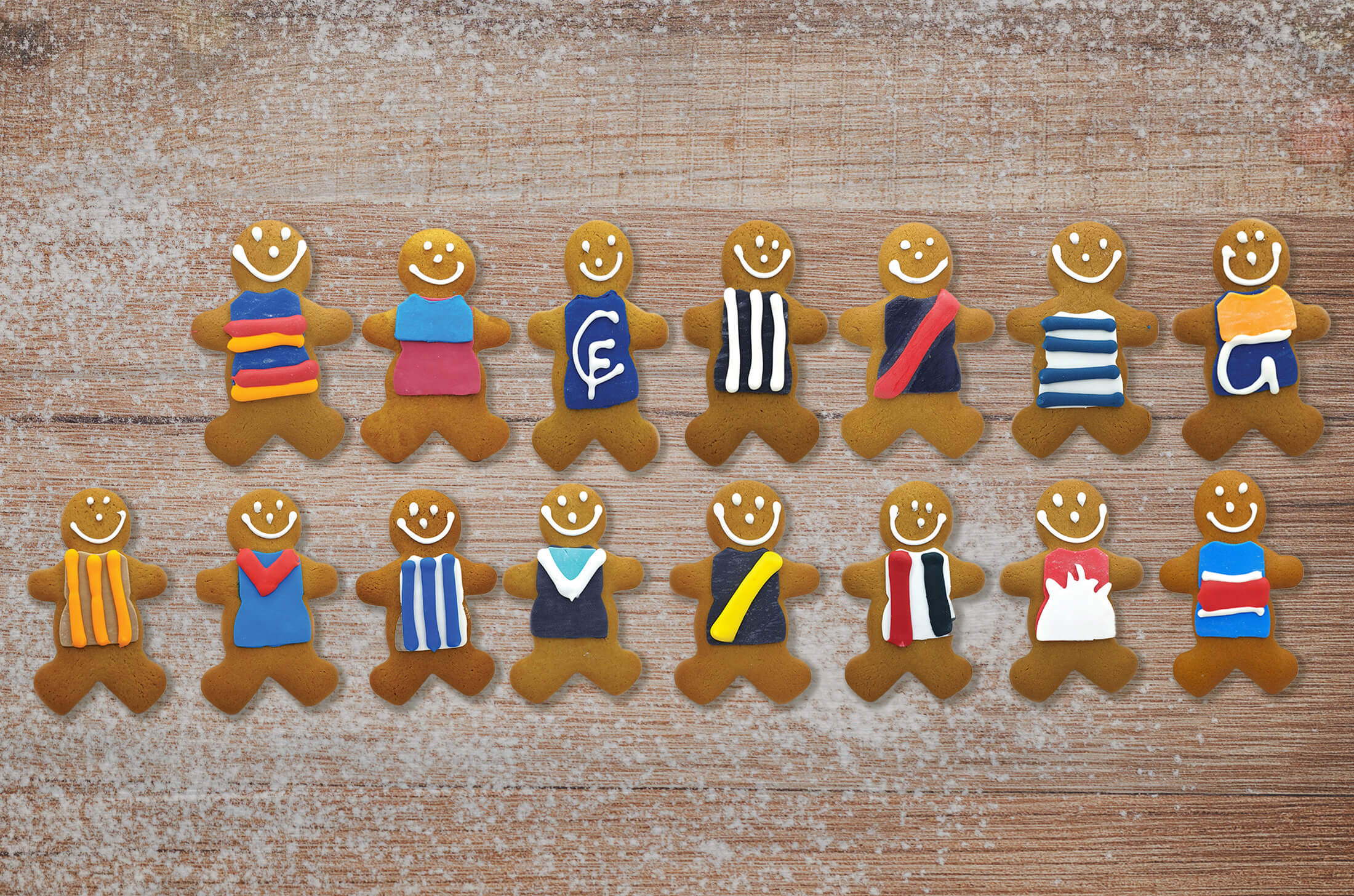 AFL & Rugby Gingerbread
