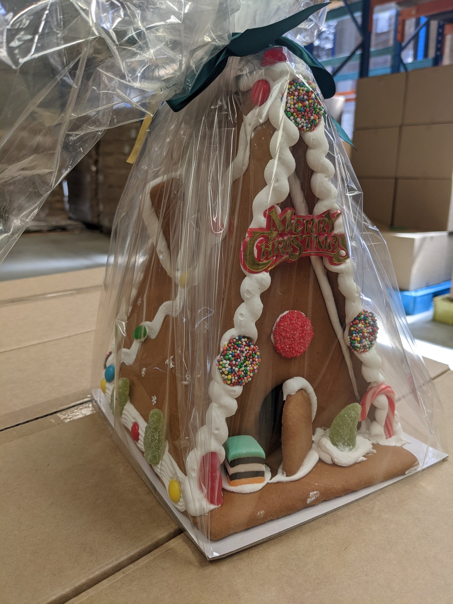 Gingerbread House A-Frame 1250g **PICKUP ONLY**
