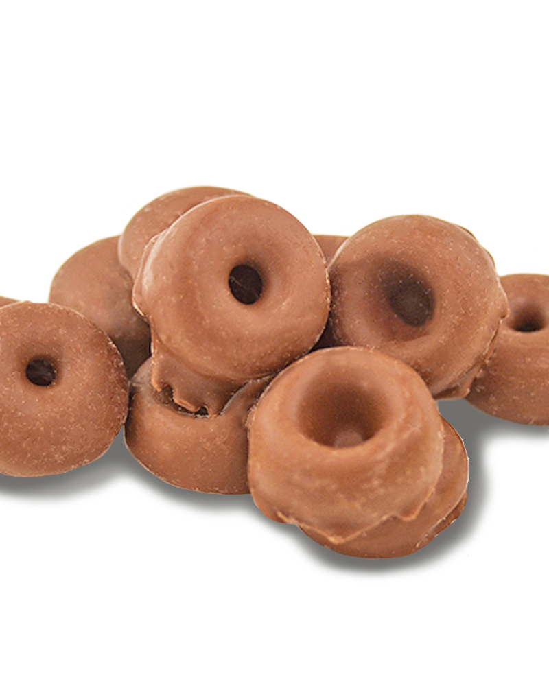Aniseed Rings Coated in Milk Choc 180g