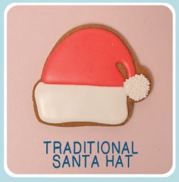 Traditional Red - Santa Hat Gingerbread 40g