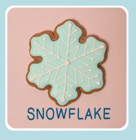 Coral -Snow Flake Gingerbread 40g