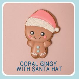 Coral -Gingy With Santa Hat Gingerbread 40g