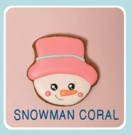 Coral -Snowman Coral Gingerbread 40g
