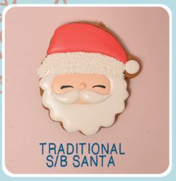 Traditional Red - Shortbread Santa 40g