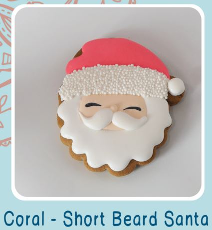 Coral -Short Bread Santa Gingerbread 40g