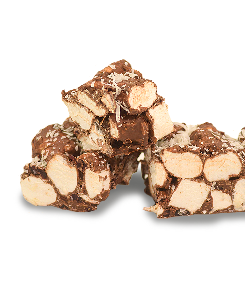 Cranberry Coconut Milk Choc Rocky Road 300g