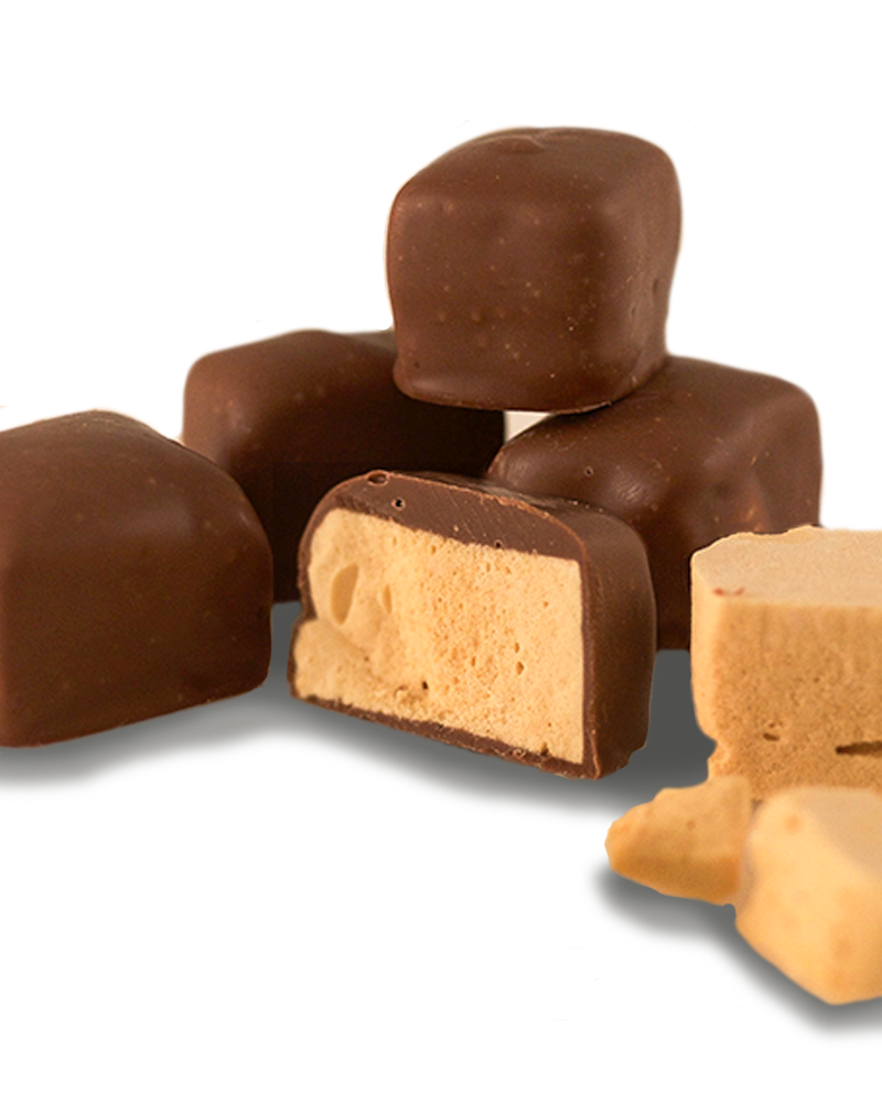 Honeycomb Coated in Milk Choc 250g