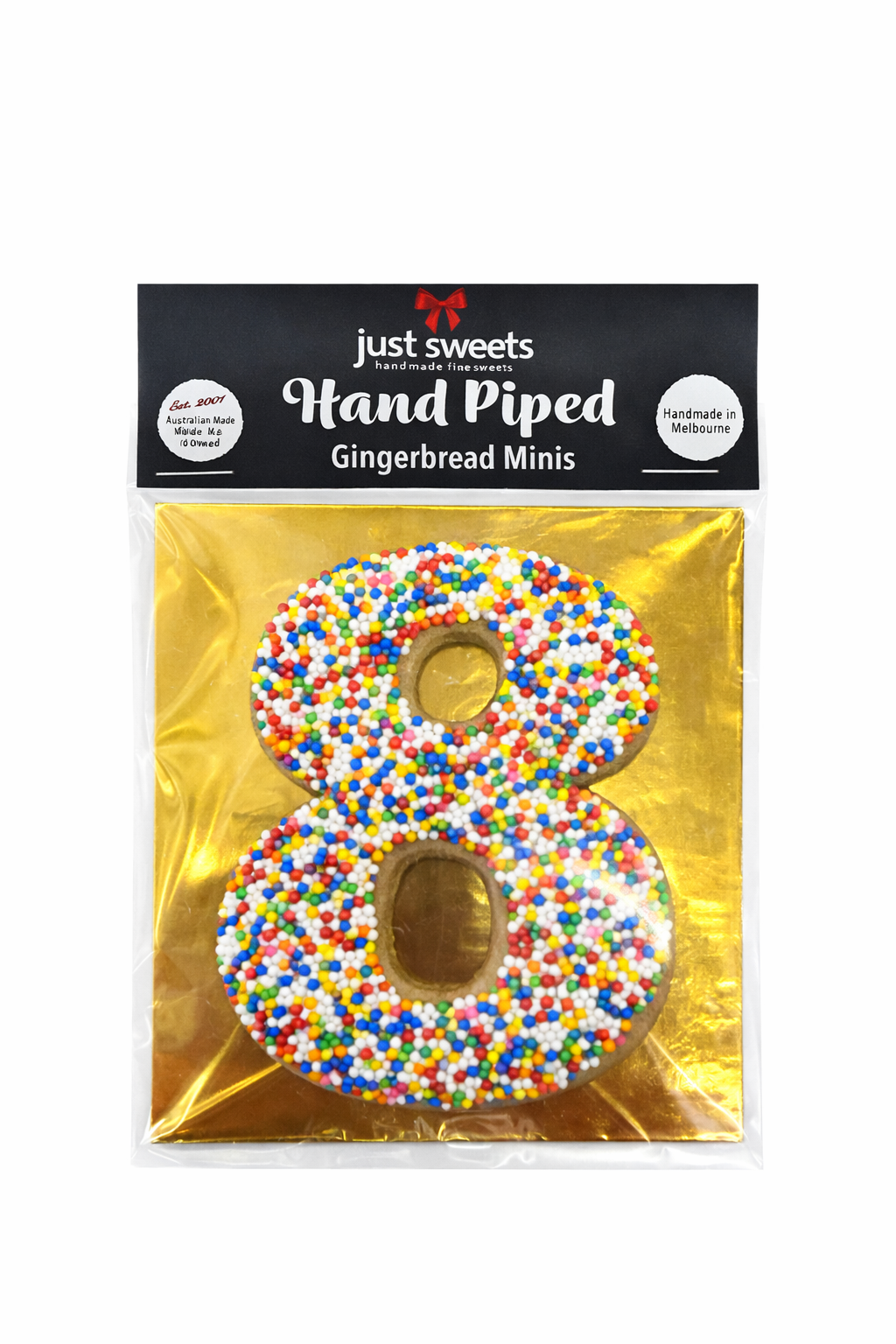 Gingerbread Number Eight 40g