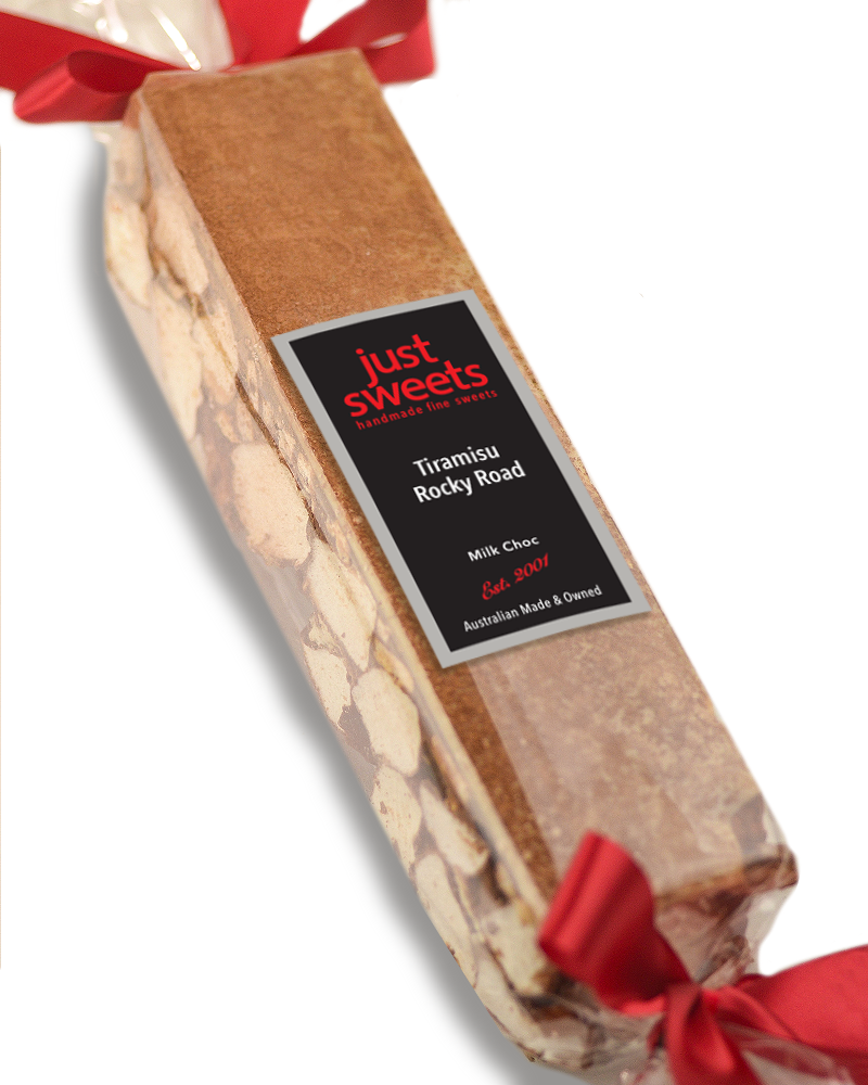Milk Choc Tiramisu Rocky Road Bonbon 300g