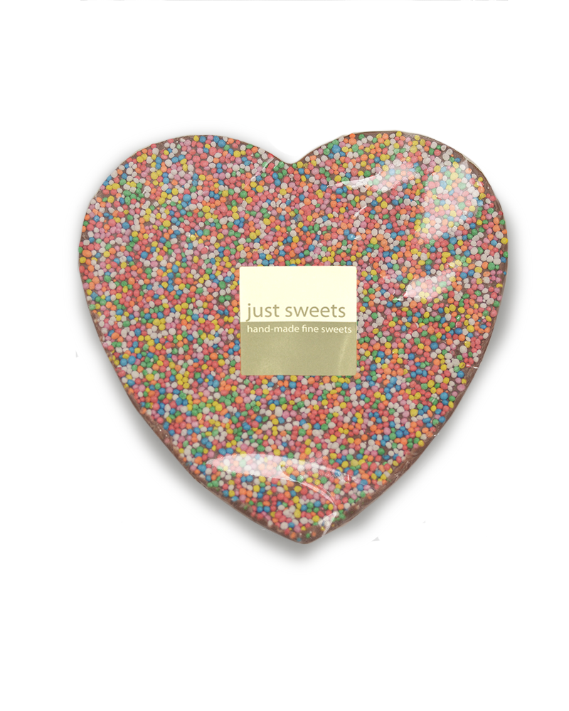 Milk Choc Speckles Heart 140g