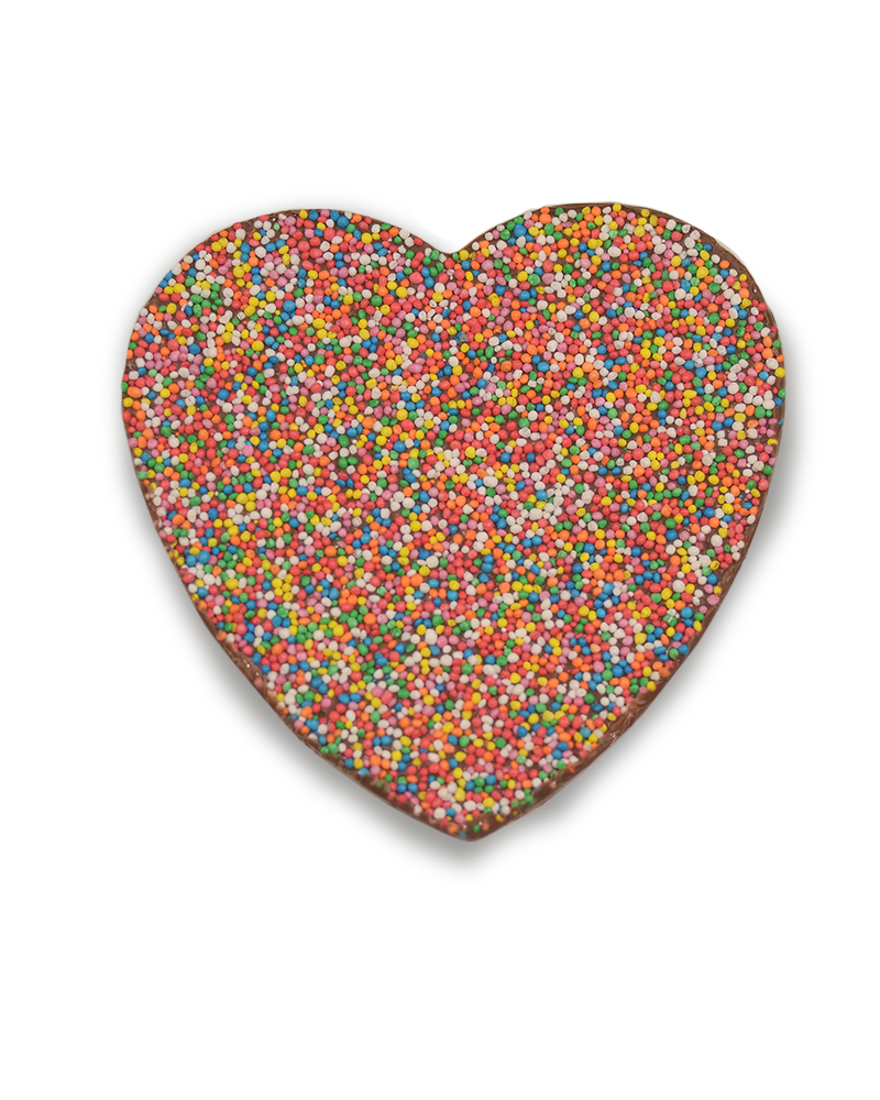 Milk Choc Speckles Heart 140g