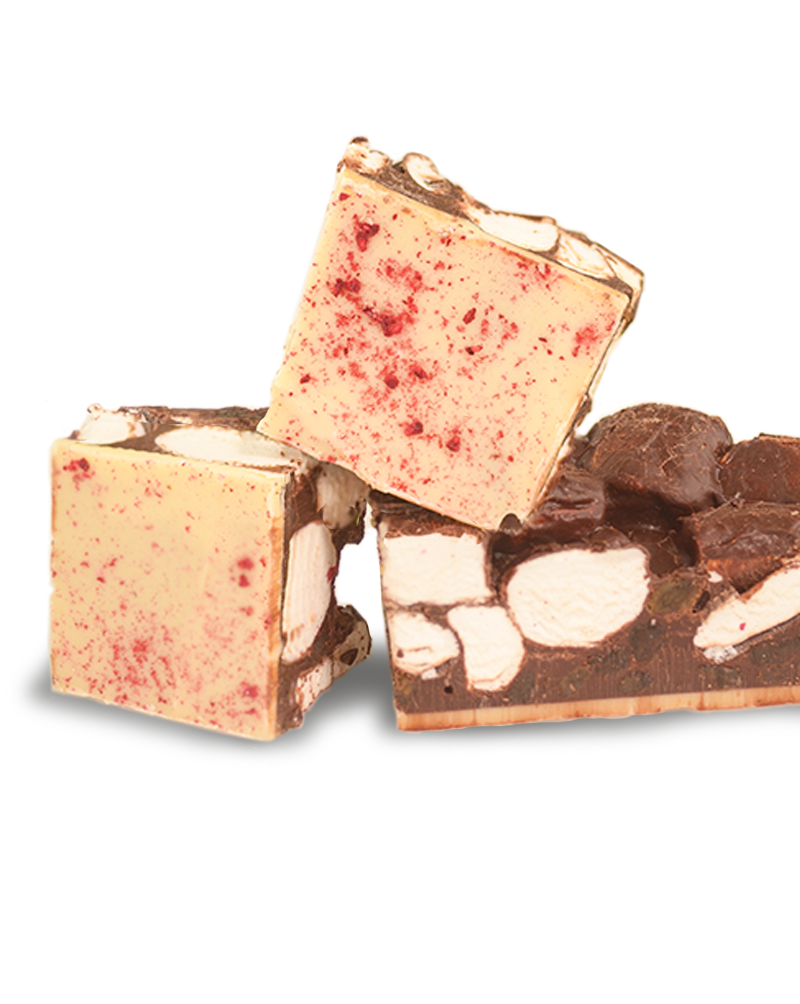 Christmas Pudding Dark Choc Rocky Road Bonbon 300g