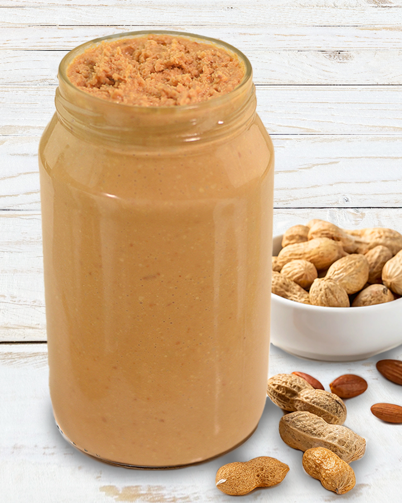 Smooth Dark Roasted Peanut Butter 1kg Jar