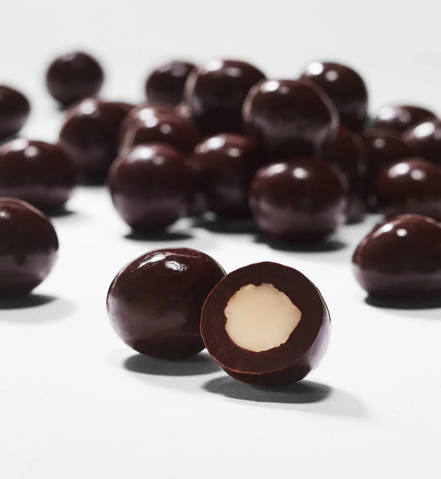 Dark Chocolate Macadamias Coated in Premium Dark Chocolate 200g