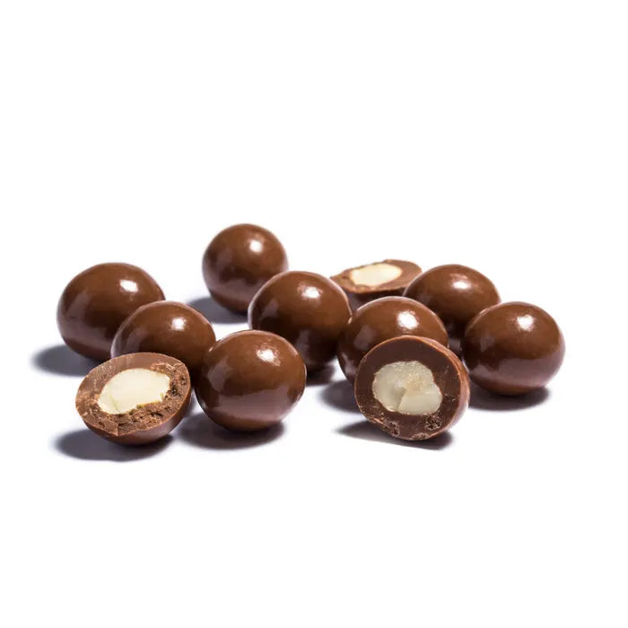 Milk Chocolate Macadamias Coated in Premium Milk Chocolate 200g