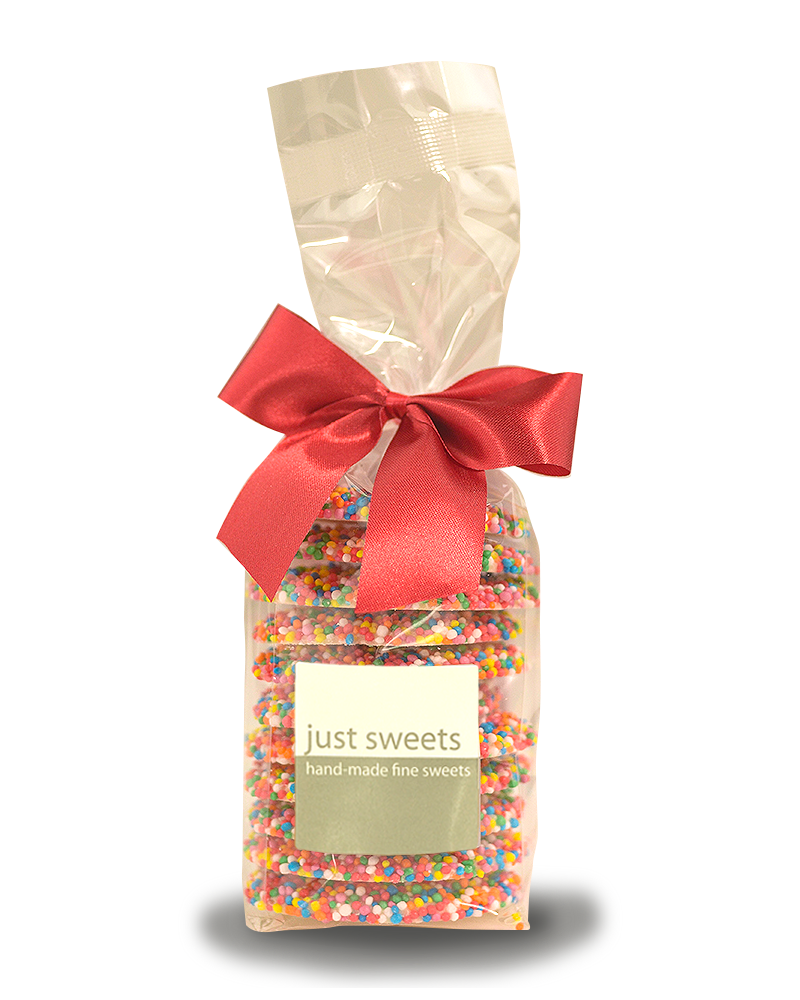 White Choc Speckles 200g