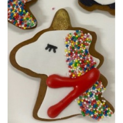 Unicorn With Red Scarf Honey Bread 32g