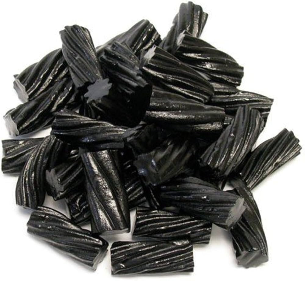 Liquorice Darrell Lea Black Liquorice Twists 140g