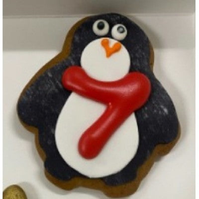 Penguin With Red Scarf Honey Bread 32g