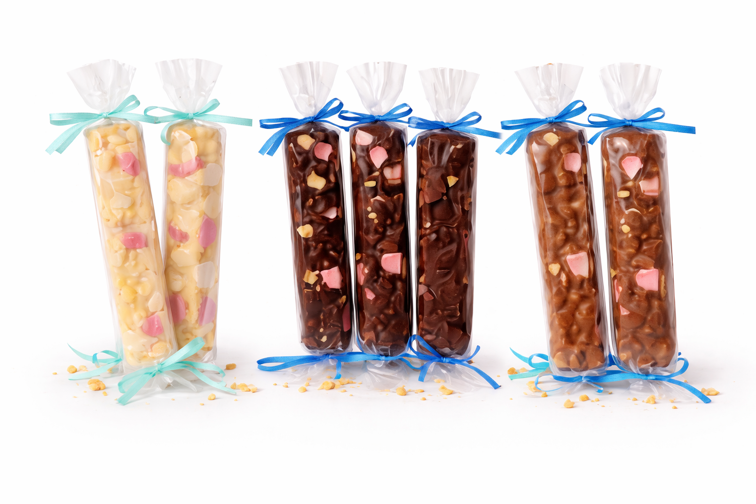 Rocky Road Pure Couverture 130g Bars