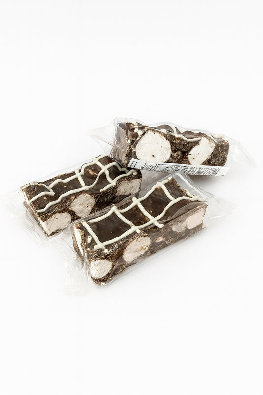Dried Cranberry and Puffed Rice Dark Choc Rocky Road Bar 75g