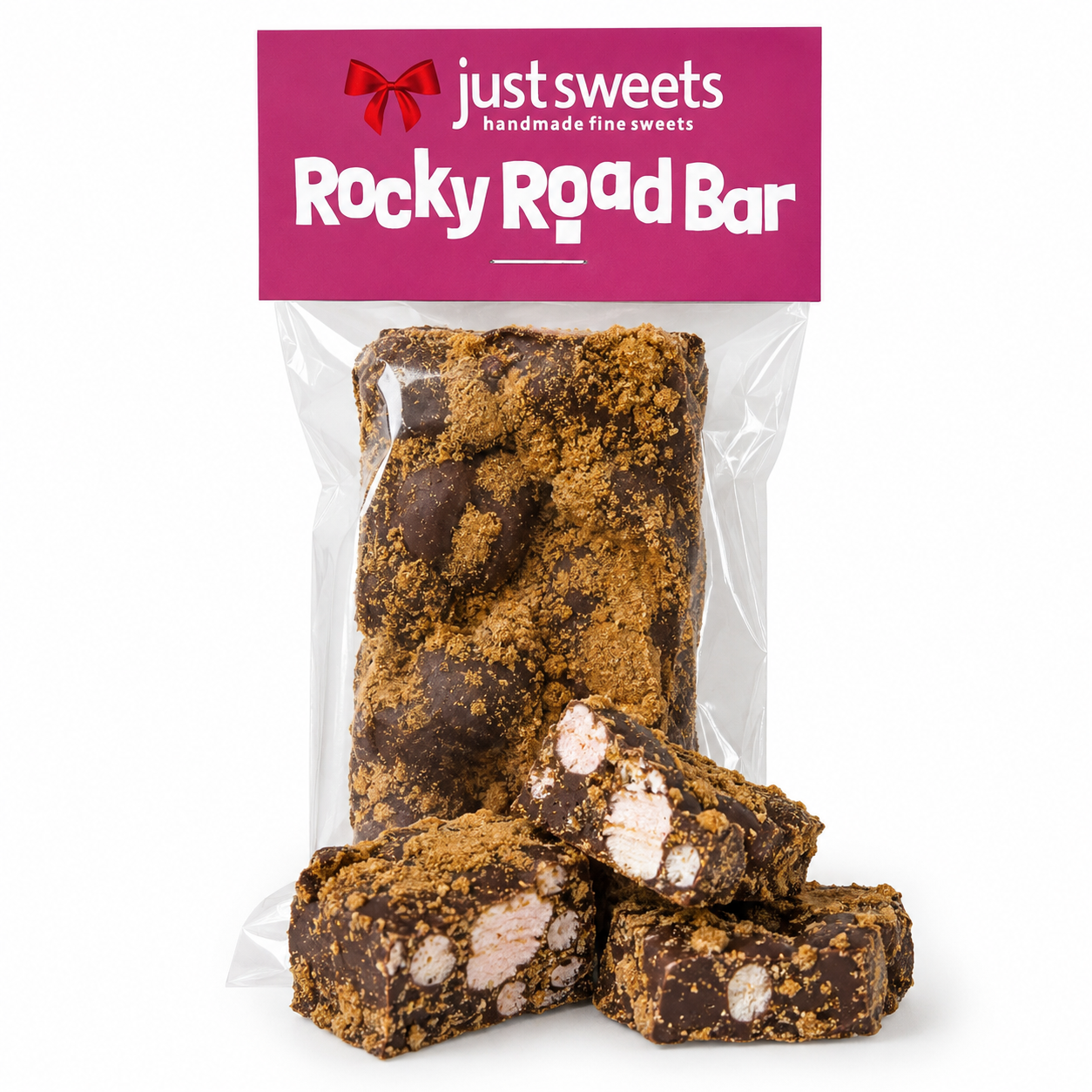 Milk Choc Biscoff Rocky Road Bar 75g
