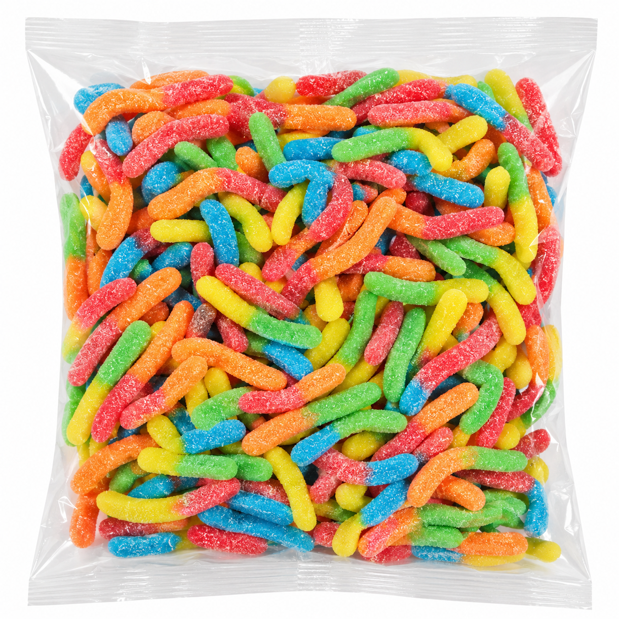 Sour Worms 1KG (Gluten Free)