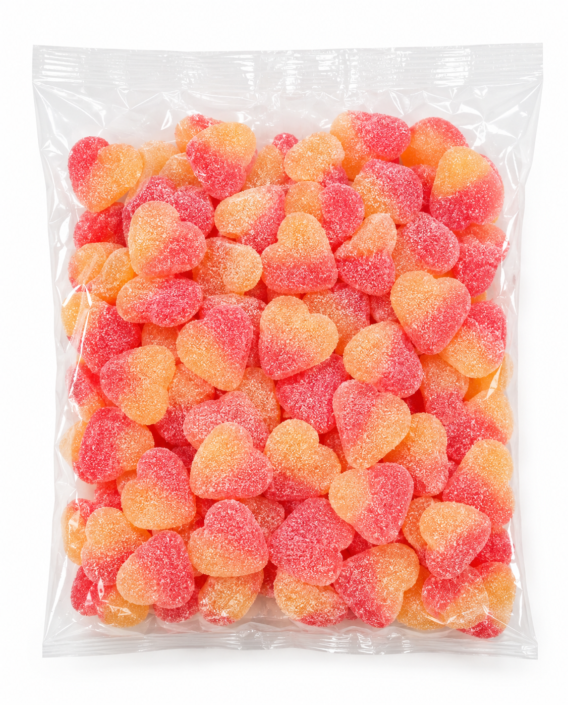 Peach Hearts 1KG (Gluten Free)