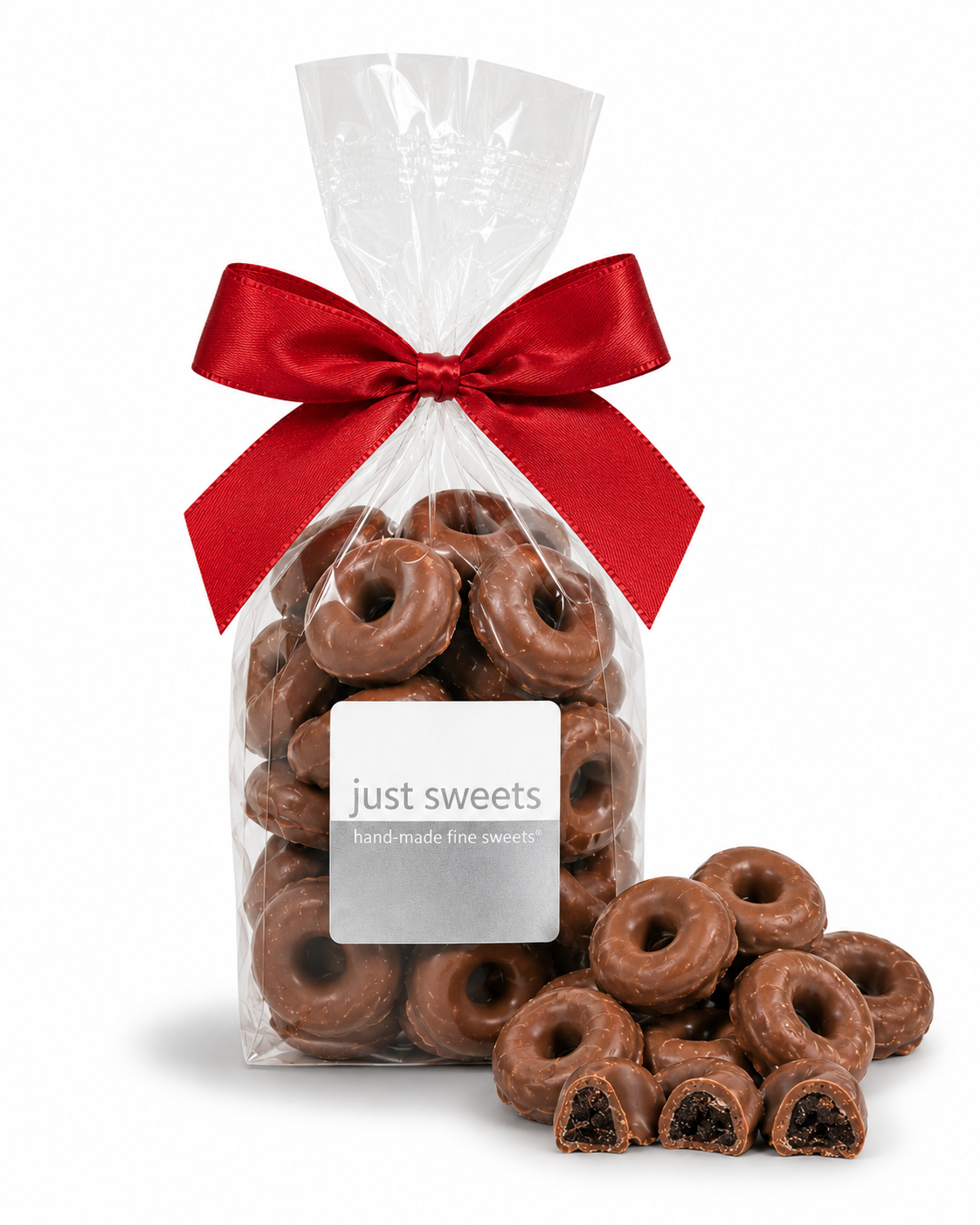 Aniseed Rings Coated in Milk Choc 180g