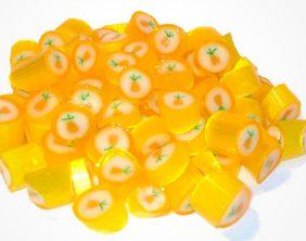 Pineapple Flavour Rock Candy  Bag 1KG e