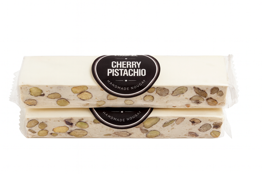 Cherry & Pistachio Nougat Bar 100g