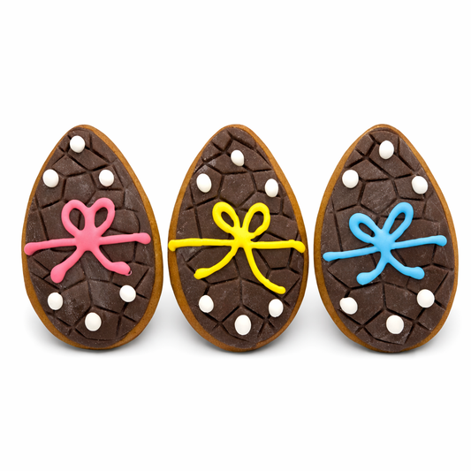 Chocolate Iced Easter Eggs Honey Bread 32g