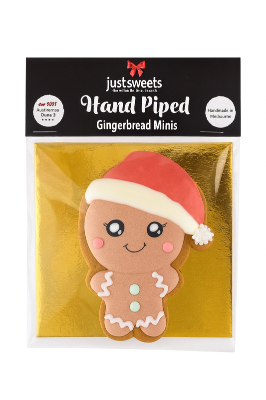 Coral -Gingy With Santa Hat Gingerbread 40g