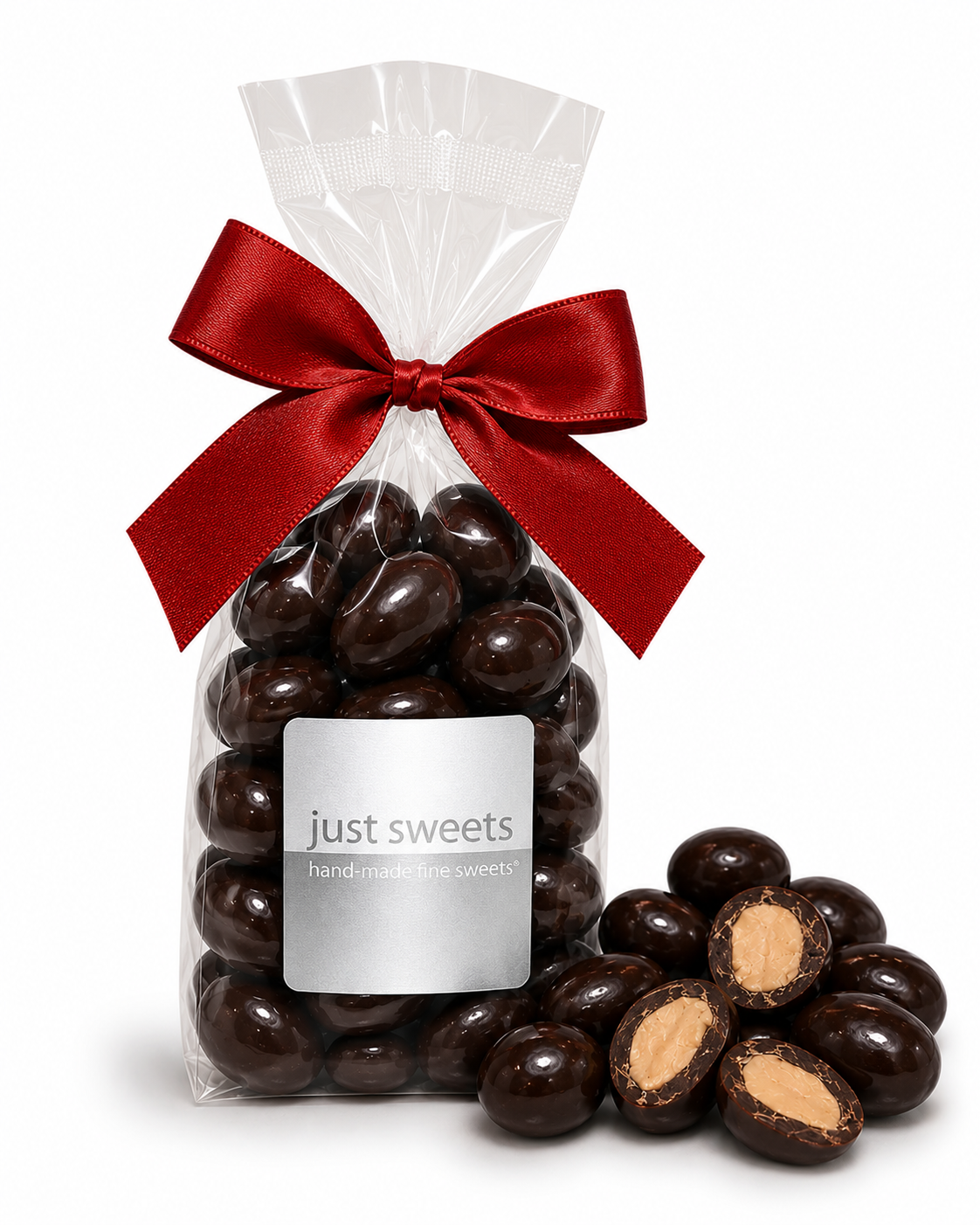 Dark Premium Chocolate Roasted Coated Peanuts 230g