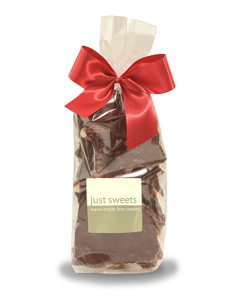 Roasted Almonds Dark Choc Slab 200g