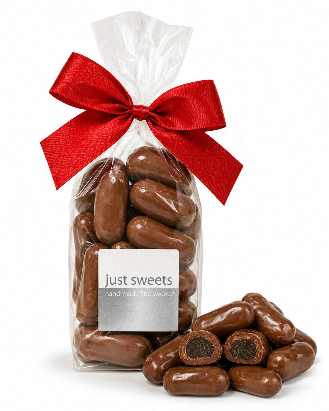 Dark Premium Couverture Chocolate Jumbo Black Licorice Bullets 250g