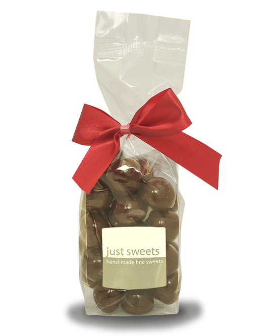 Dark Premium Couverture Chocolate Coated Raspberries 200g
