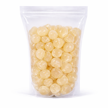 Eucalyptus & Menthol Drops Rock Candy Lollies gourmet Bulk Bag 1KG