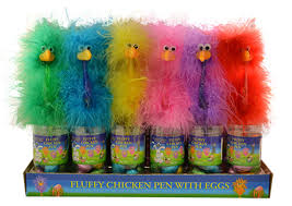 Fluffy Chicken Pen With Easter Eggs 50g