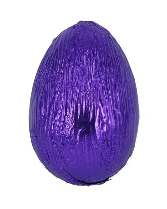 Milk Chocolate Foiled Egg 130g - Mixed Foiled Colours (Pickup in store only)