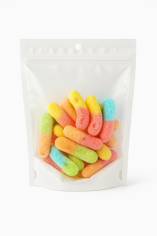 Sour Worms Freeze Dried Candy 50g