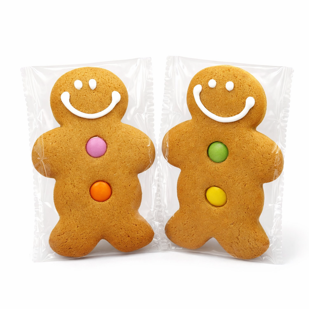 Gingerbread Man Large With Smarties 24x30g Bulk Box