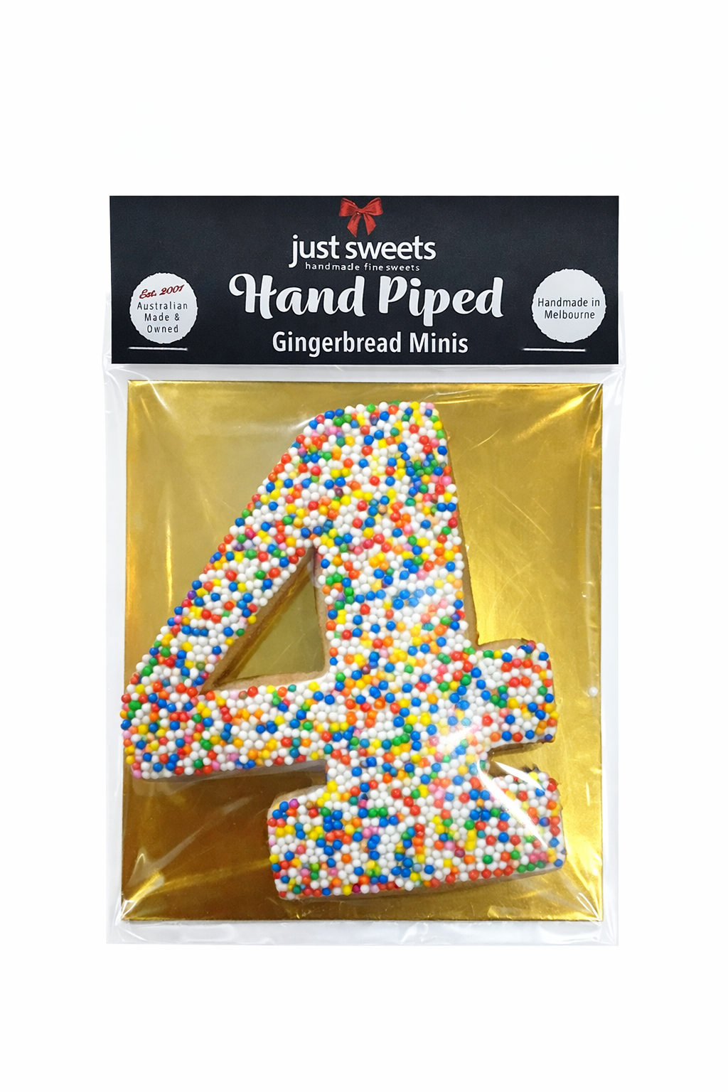 Gingerbread Number Four 40g