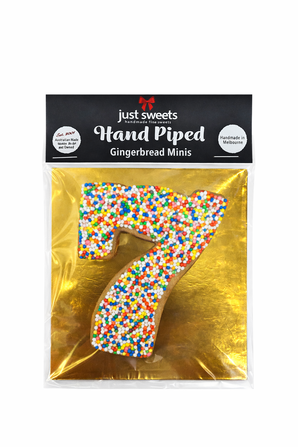 Gingerbread Number Seven 40g