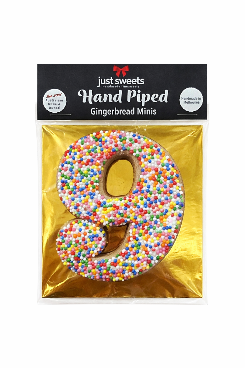 Gingerbread Number Nine 40g