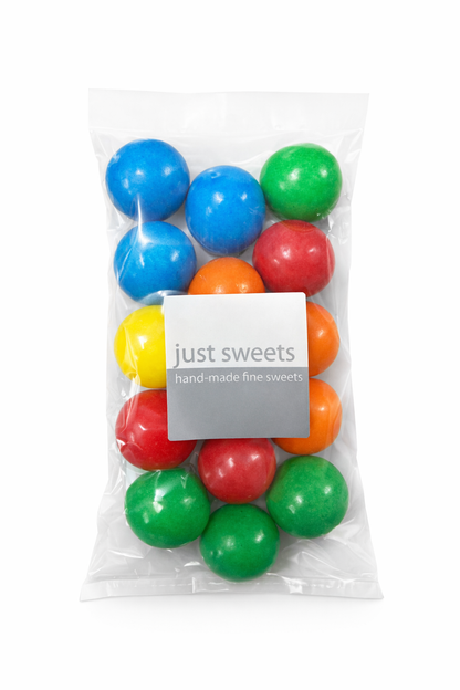 Gum Balls Assorted Colours 23.5mm 140g