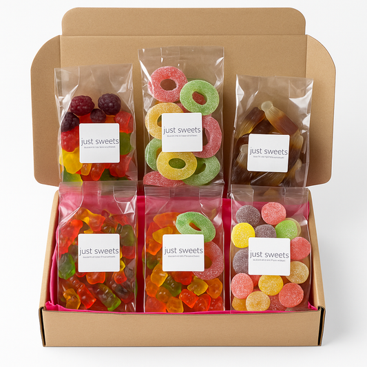 Gummy Mix Lolly Bags Mystery Box x6
