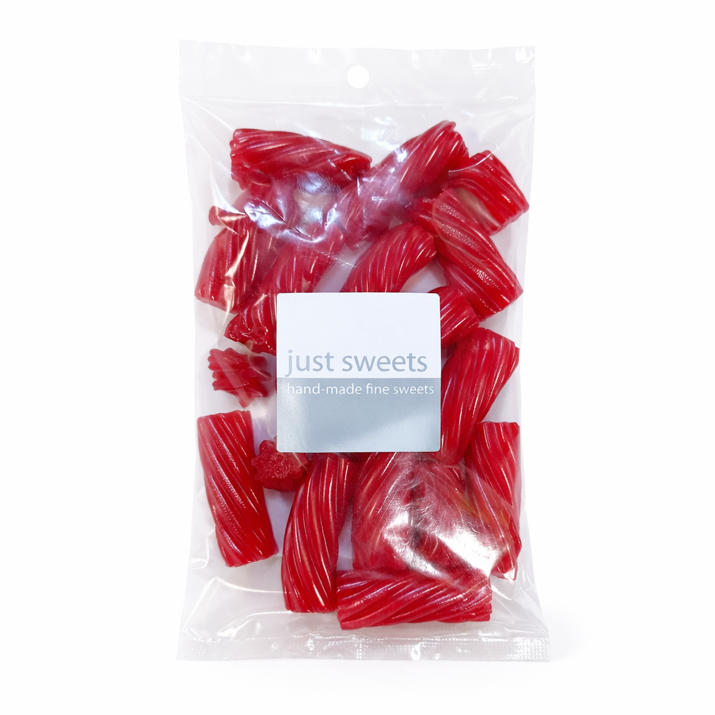 Strawberry Liquorice Twist 140g