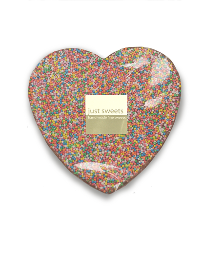 Milk Choc Speckles Heart 140g