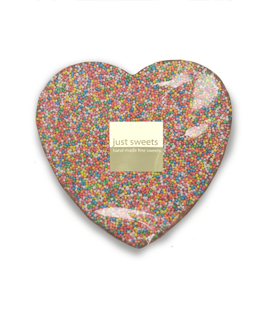Milk Choc Speckles Heart 140g